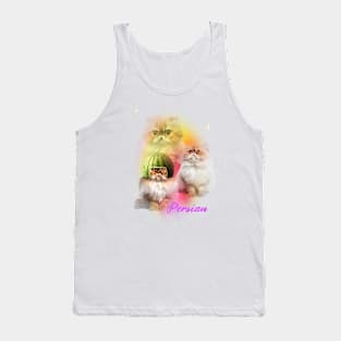 Cute & Funny Persian Cat Tank Top